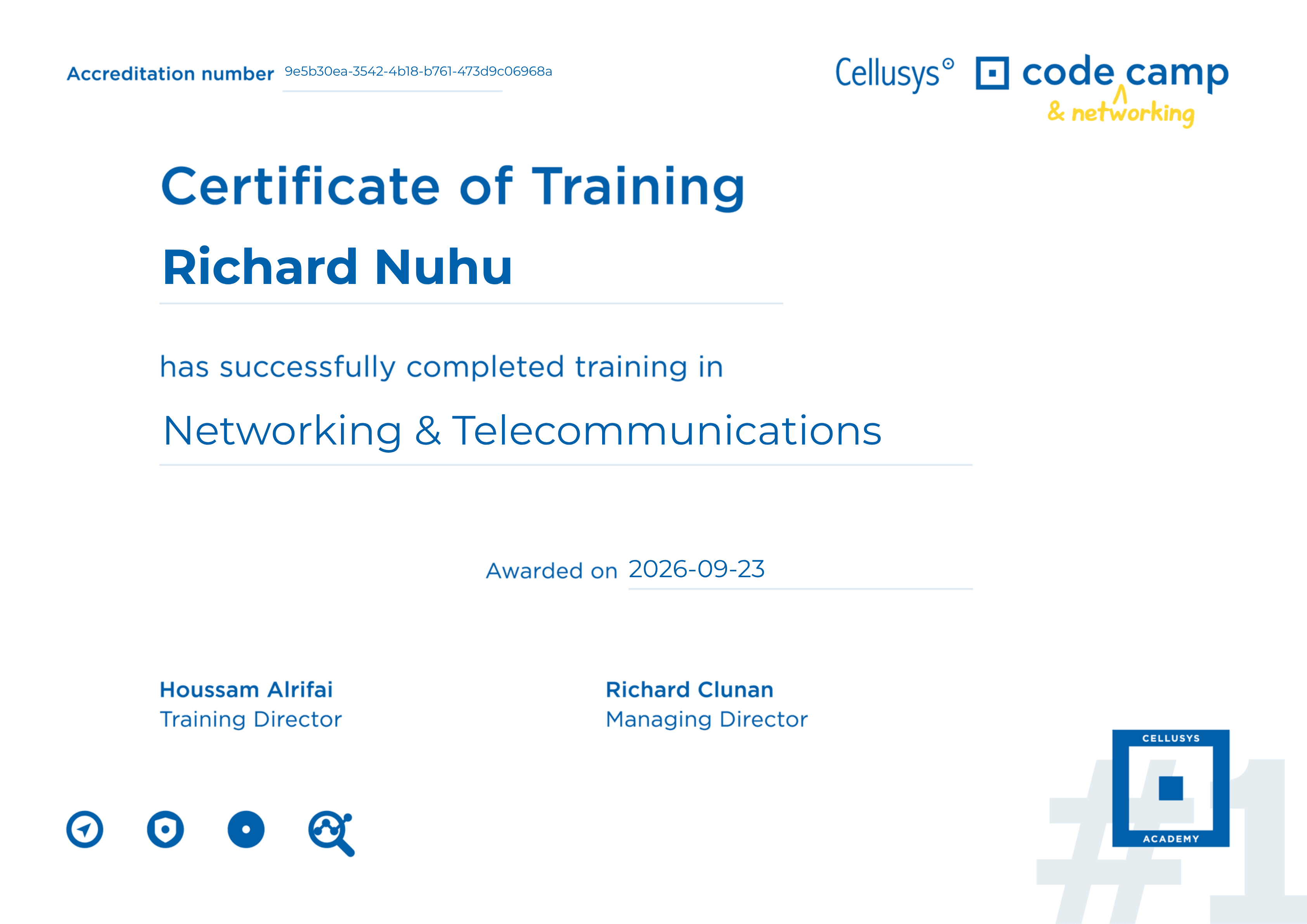 Networking & Telecommunications Certificate